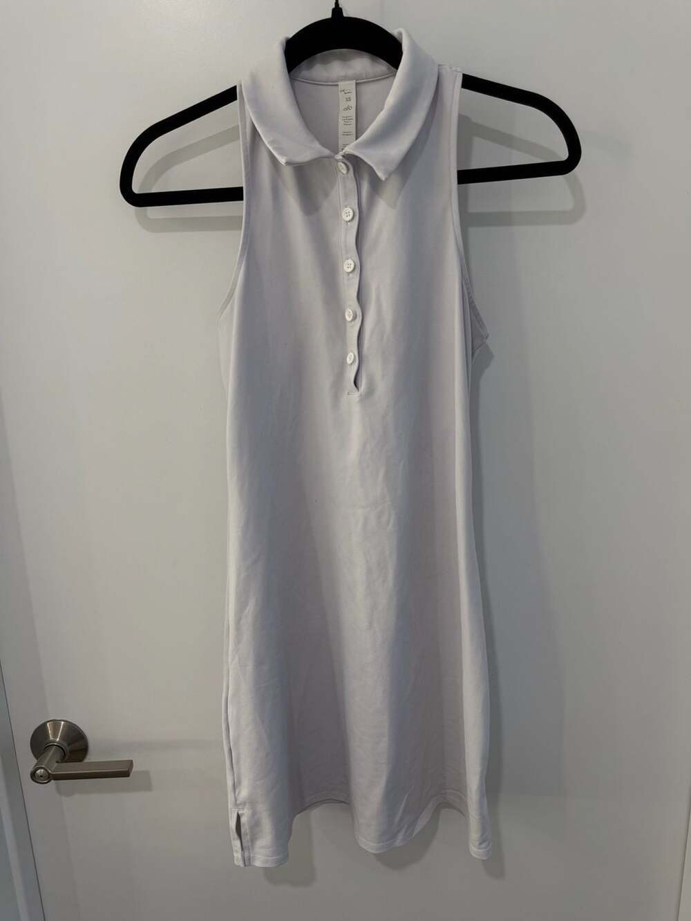 Alo Yoga Grandstand Sleeveless Polo Dress